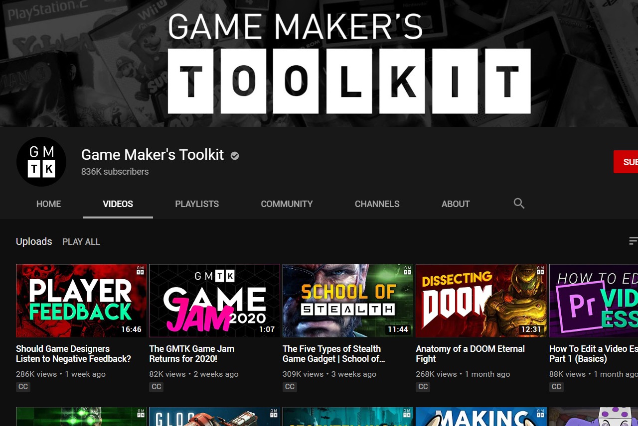 Game Maker’s Toolkit Channel